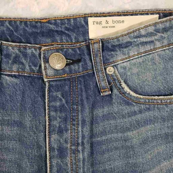 Rag and Bone Alex High Rise Straight Jean - Picture 3 of 10